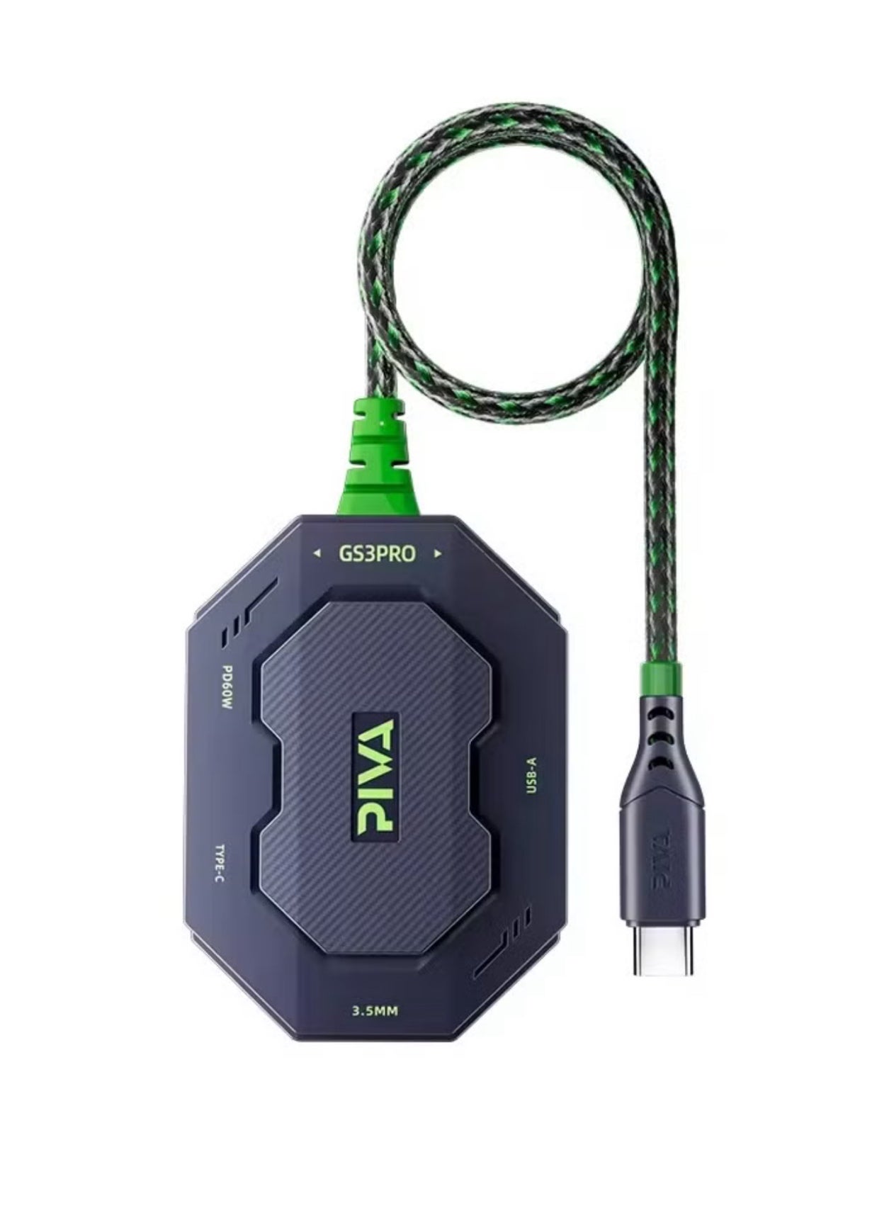 PIVA GS3 Pro 4-in-1 USB-C Audio and Charging…