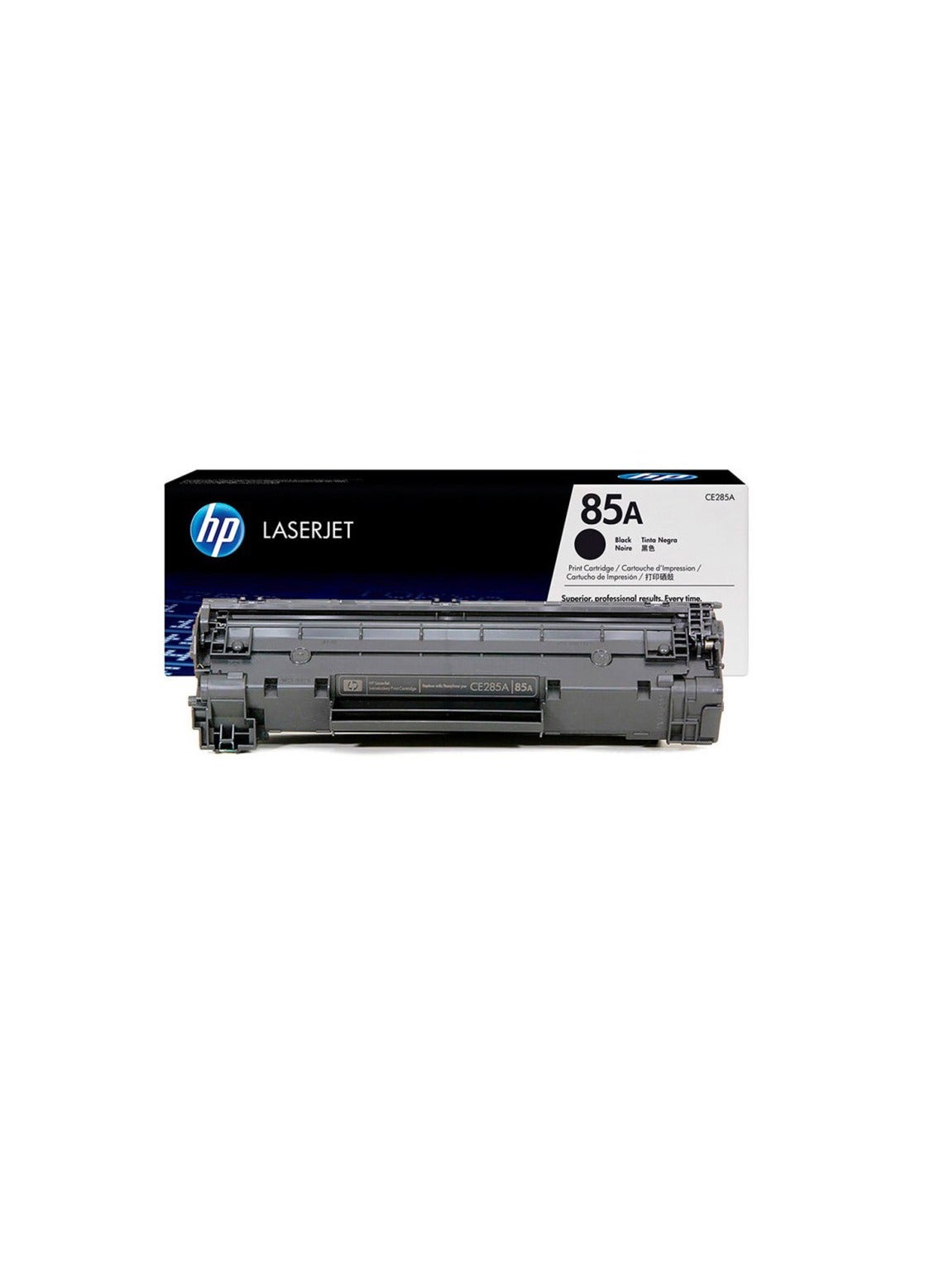 Compare HP 85A Black Original LaserJet Toner Cartridge  CE285A Black at KSA Price