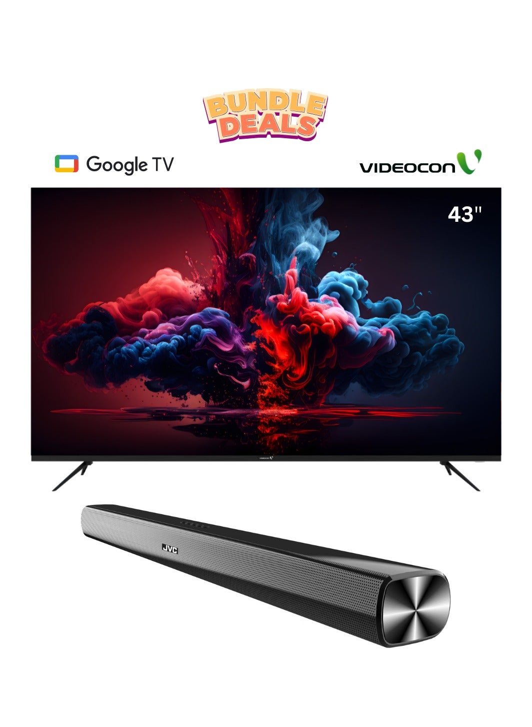 43 Inch Edgeless FHD Google TV Smart TV…