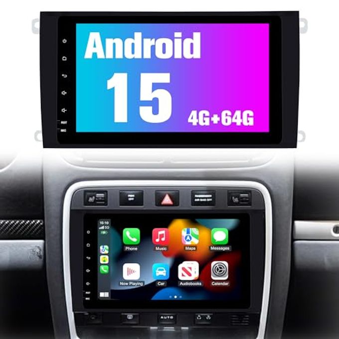 Compare Radio For Porsche Cayenne 20032010: 64G Car Stereo Android System Head Unit With Bluetooth Am Fm Wireless Carplay Auto For Turbo S Gts, 8 Aftermarket Touch Headunit Screen With Backup Camera Fmam at KSA Price