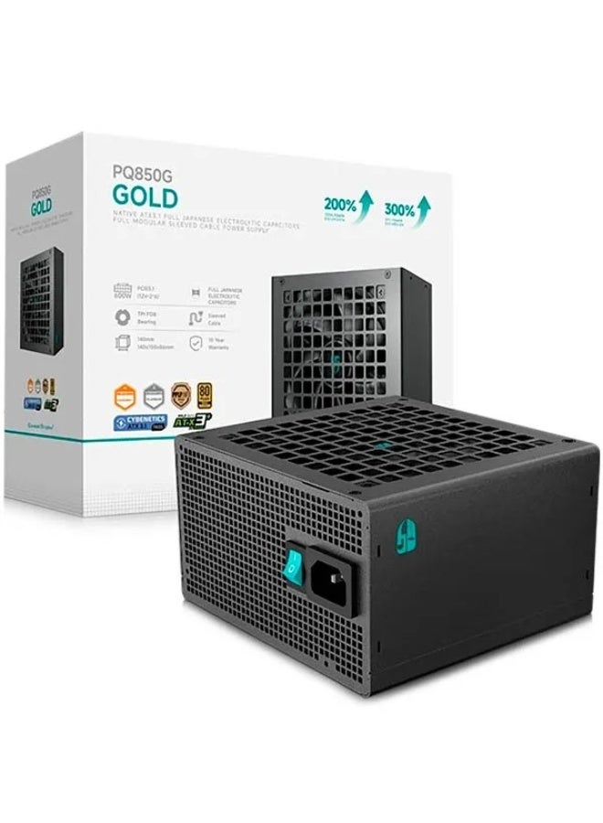 Compare PQ850G 850W ATX 12V Power Supply 80 PLUS Gold Certified, Full Modular, Japanese Capacitors, 120mm FDB Fan, MultiProtection, Black | RPQ850GFD1BJGUKV1 at KSA Price