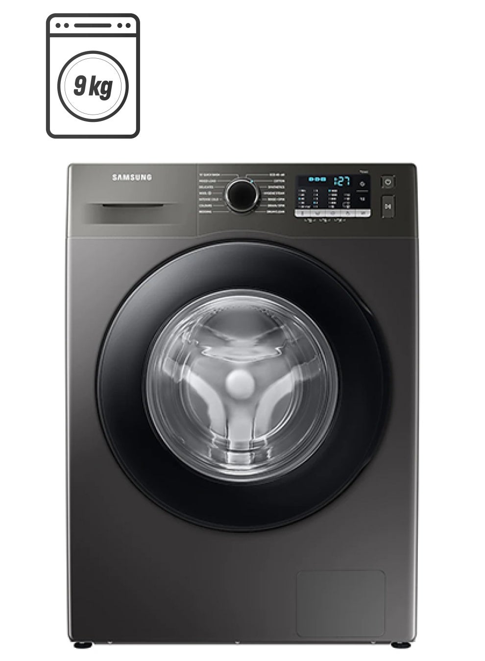 Compare Series 5 WW90TA046AXEU ecobubble Washing Machine, 1400rpm 9 kg WW90TA046AX Silver at KSA Price