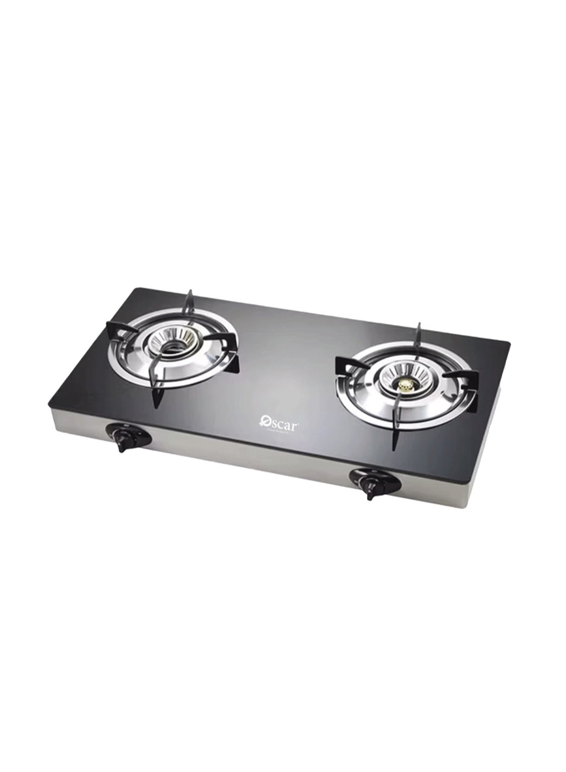 Oscar 2 Burner Glass Top Gas Stove | Auto…