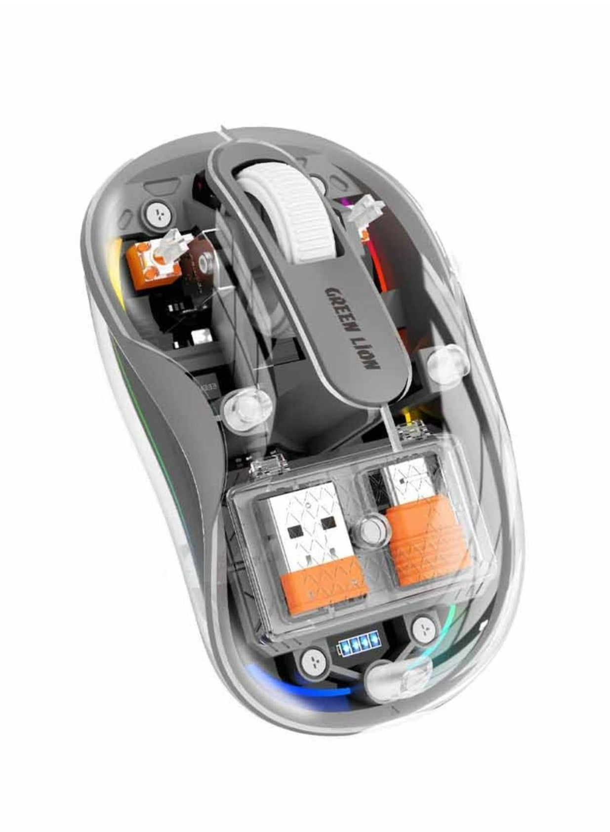 Wireless Turtle Mouse 2400DPI | Connect 3 Devices,10m…