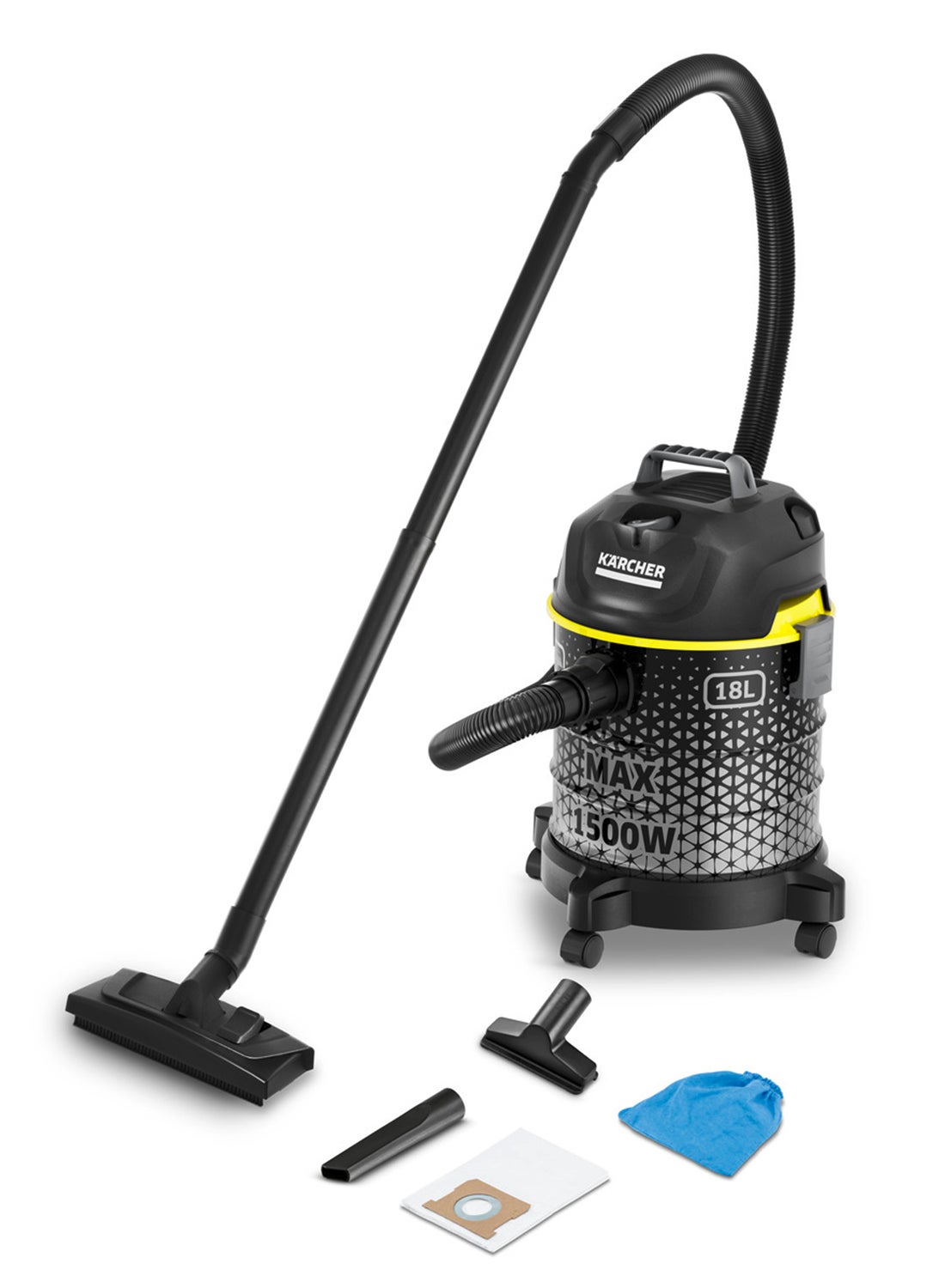 DVAC 1500 Bagless Canister Vacuum Cleaner, 1500W,…