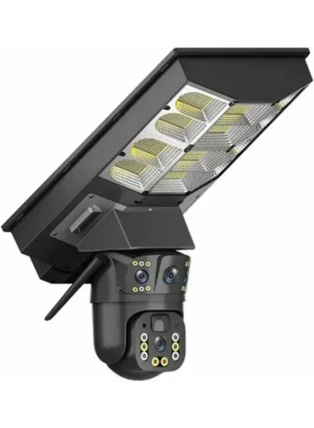 Compare CCTV Camera for Home – 2 Pcs 8MP Solar Cameras with Dual Lens, 4G Connectivity SIM Required, HD 3MP Surveillance, BuiltIn Streetlight, TwoWay Audio, 64GB Memory Cards, App Remote Control, Weatherproof Outdoor Security – Home & Office at KSA Price