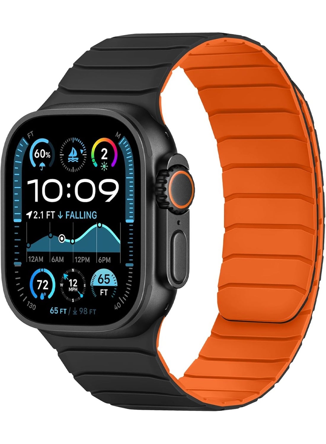 Magnetic Silicone Bands Compatible with Apple Watch…