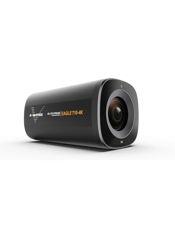 Compare AVMATRIX Eagle T104K Live Streaming Camera, 10X Optical Zoom ToF Autofocus, 75.4° Wide, USB3.0 & HDMI Out, 1080P602160P30, PortraitLandscape for OBS Zoom Teams YouTube Twitch Facebook. at KSA Price