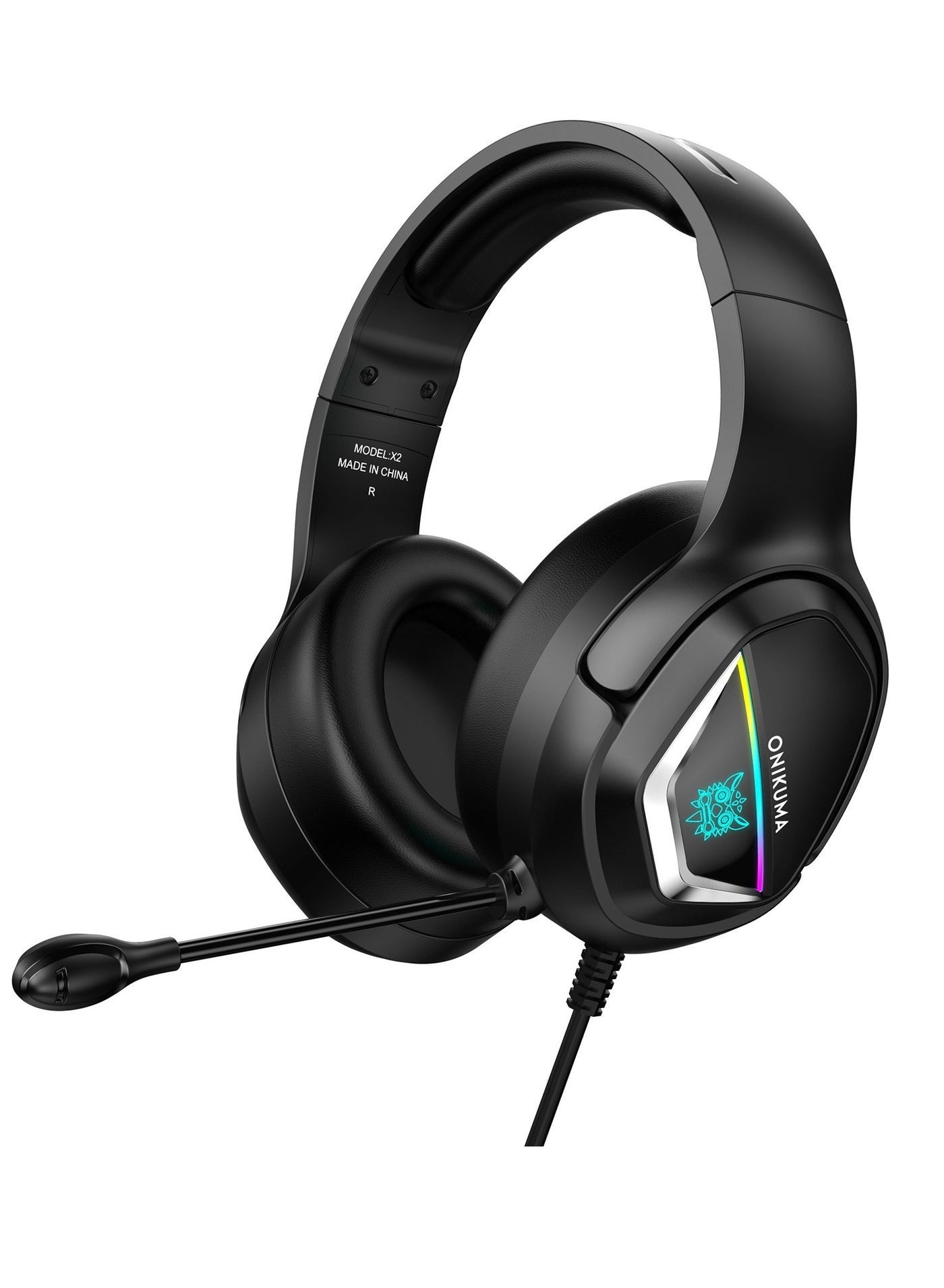 Compare X2 Wired Gaming Headset Superior Audio, Clear Communication, Lightweight Design at KSA Price