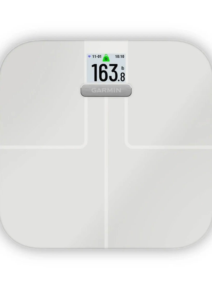 GARMIN INDEX S2 SMART SCALE  INTL  WHITE