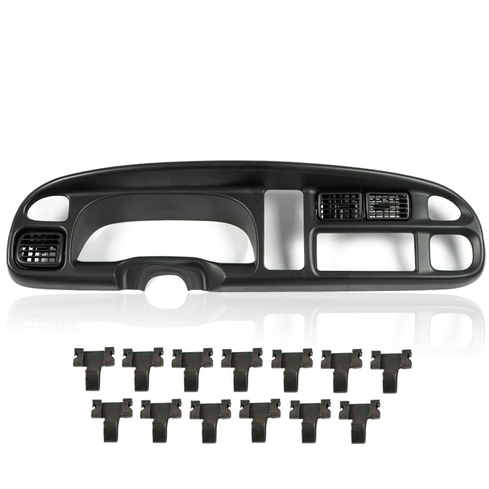 Compare GPLUS Dash Board Bezel Cover Instrument WVents Compatible with Dodge Ram 1500 1998 1999 2000 2001 Dodge Ram 25003500 1998 1999 2000 2001 2002 Black at KSA Price