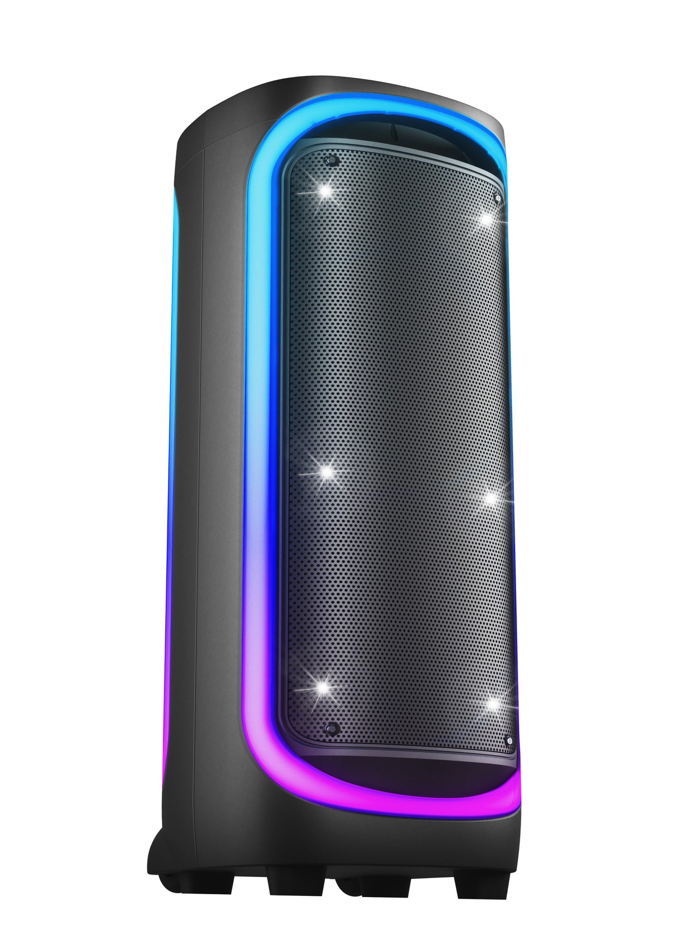 Extra Bass Portable Speaker 1600W, 2 Wireless Microphone…