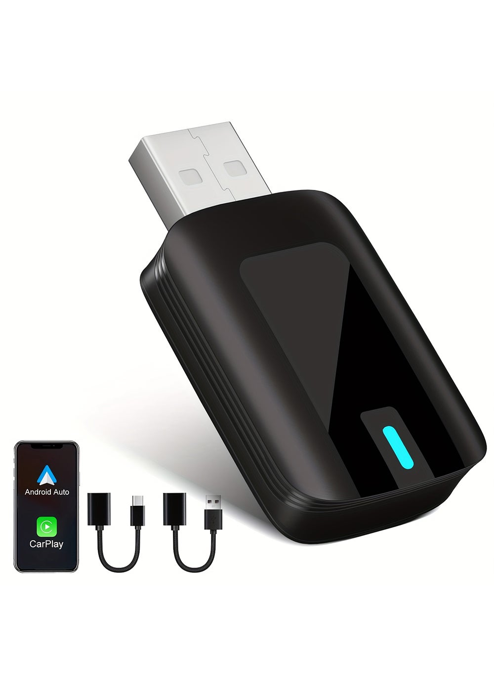 Mini Wireless CarPlay Adapter, Convert Wired to…