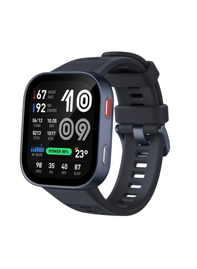 Compare 550 mAh Amazfit Bip Max 50mm Smartwatch, 2.07 AMOLED Display, 20 Days of Battery, GPS, 4GB Storage, Offline Maps, Fitness Tracker, Hybrid Training, 150+ Sports, HYROX Mode, 5 ATM for Android & iPhone, Blue Dark Blue at KSA Price