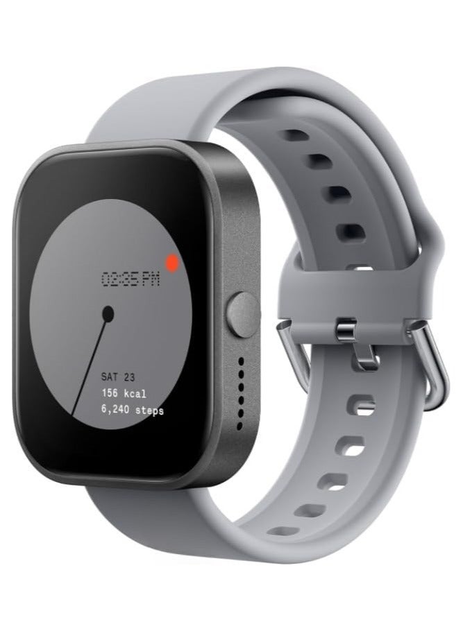 Compare Watch Pro 1.96’’ Smart watch for Adults Waterproof, Fitness Sports Tracker Watch with Heart Rate Monitor,Healthy Sleep Monitor for Smart Phones, premium version Latest version for 2025. Ash Grey at KSA Price