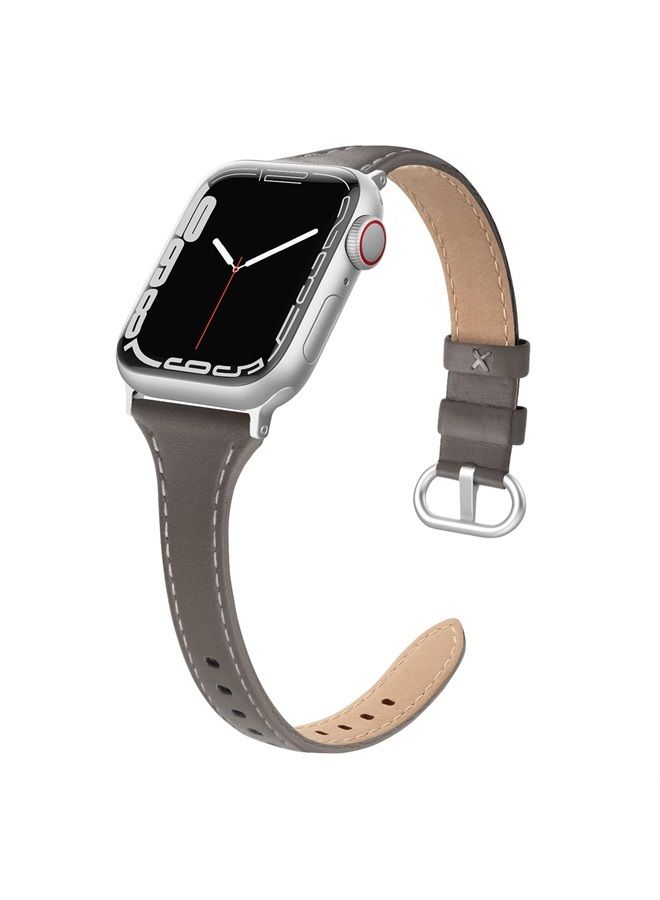 Leather Band Compatible for Apple Watch 38mm 40mm…