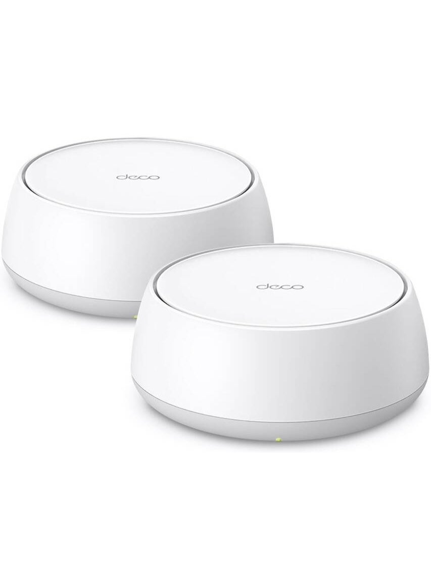 Compare TPLink Deco 7 BE3600 Whole Home Mesh WiFi 7 System, Up to 4,500 Sq. Ft., Connect 150 Devices, Smart Roaming, Flexible Backhaul, Advanced Security, 2Pack, White White at KSA Price