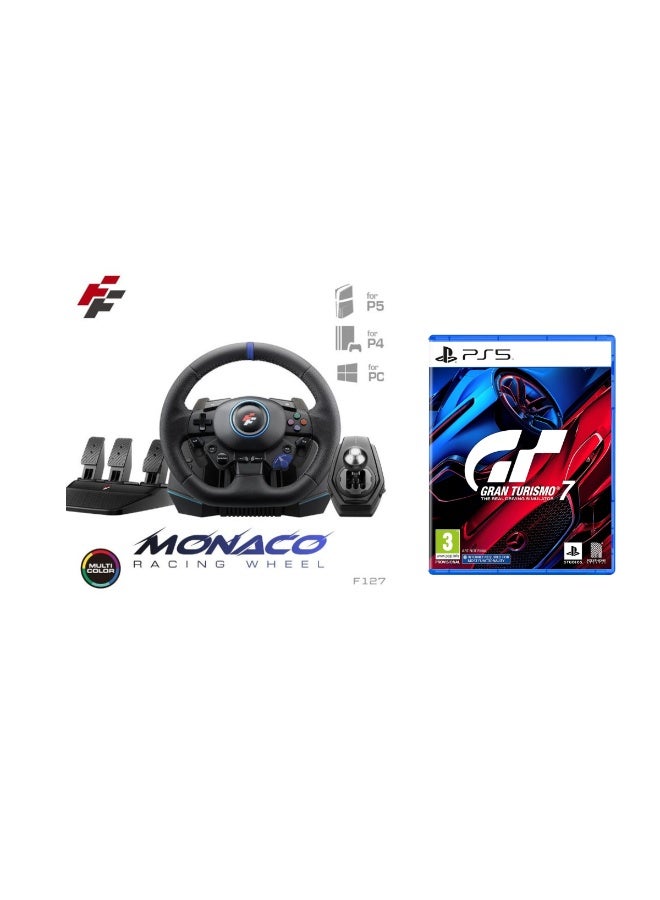 F1 27 Monaco Racing Wheel & PS5 Gran Turismo…