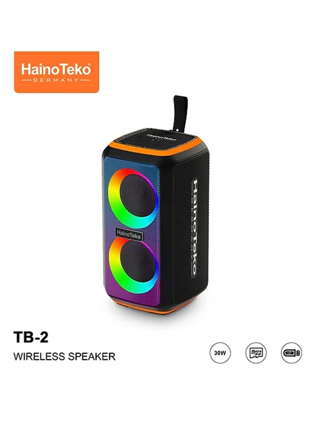 HainoTeko TB-2 Portable Wireless Bluetooth Speaker…