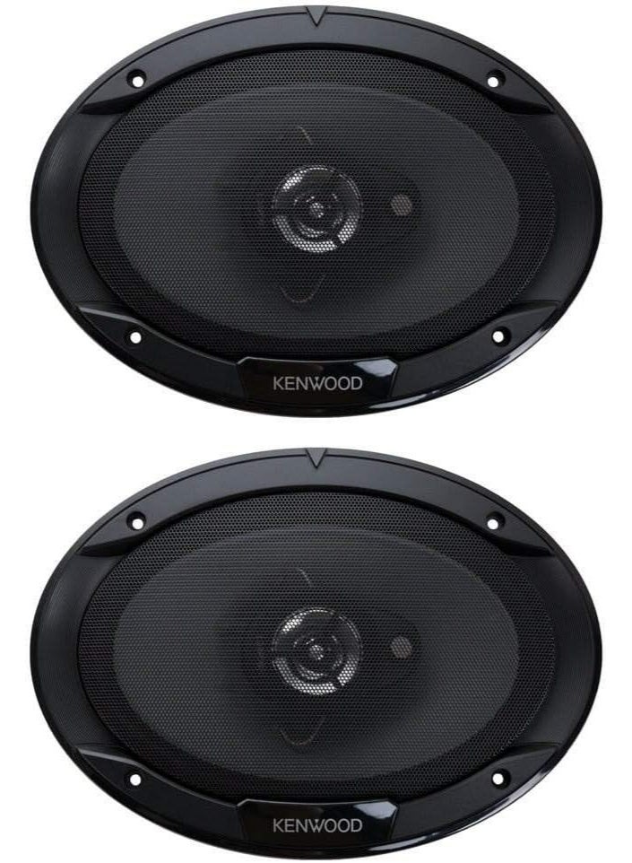Kenwood KFC-6966S 6 x 9 Inch 400-Watt 3-Way…