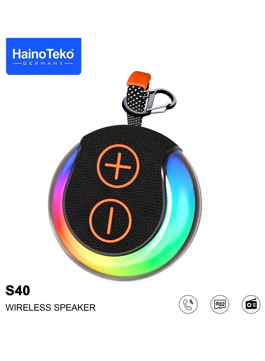 Haino Teko S40 Portable Wireless Bluetooth Speaker…