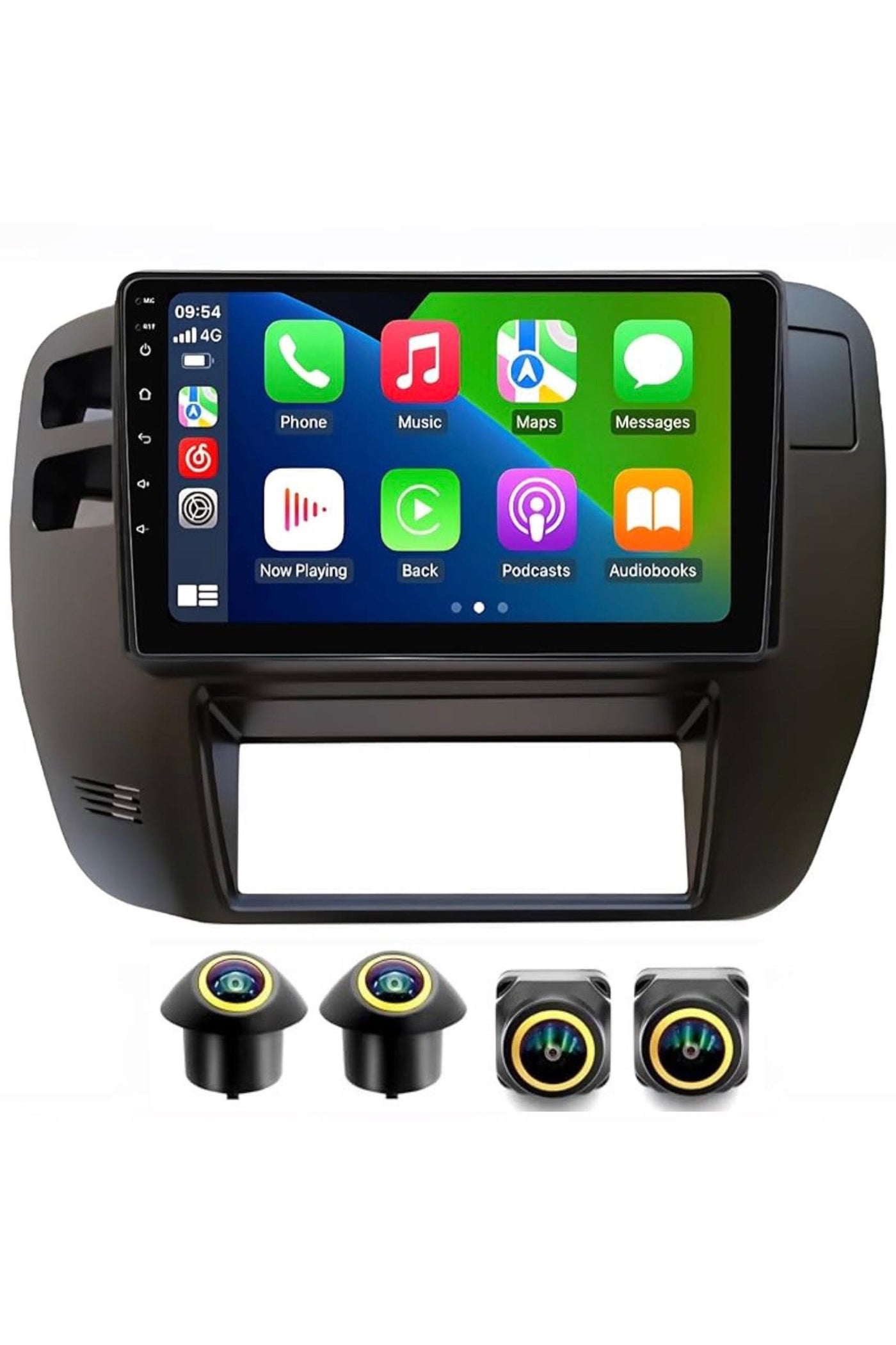 Compare Android Car Stereo for Nissan patrol Y61 19972003 4GB RAM 64GB ROM Support Carplay, MLink WiFi BT, Radio GPS, 9 Inch IPS.QLED, Fast interface, Touch Screen with 360D Camera Included at KSA Price