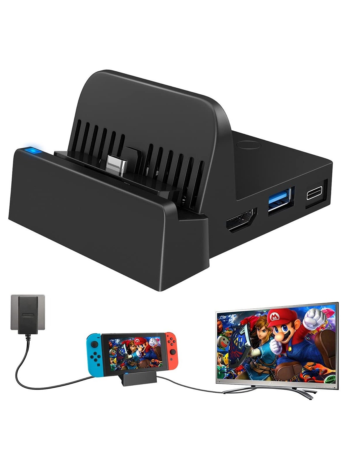 for Nintendo Switch Dock, Pocket Charging Dock…
