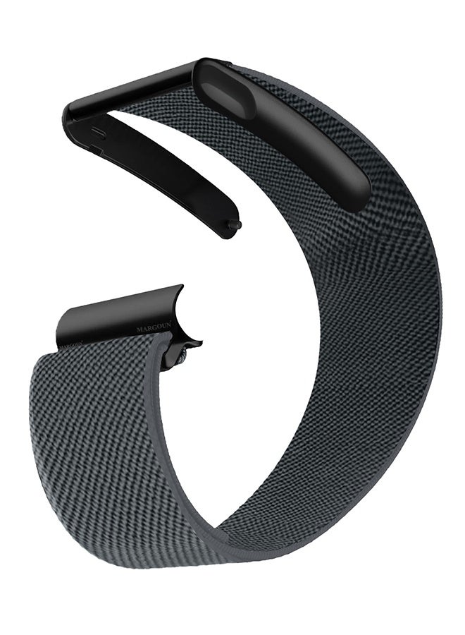 Compare Nylon Replacement Wristband for Whoop Life MG – Waterproof  Lightweight  Adjustable Fitness Strap  Dark Grey at KSA Price