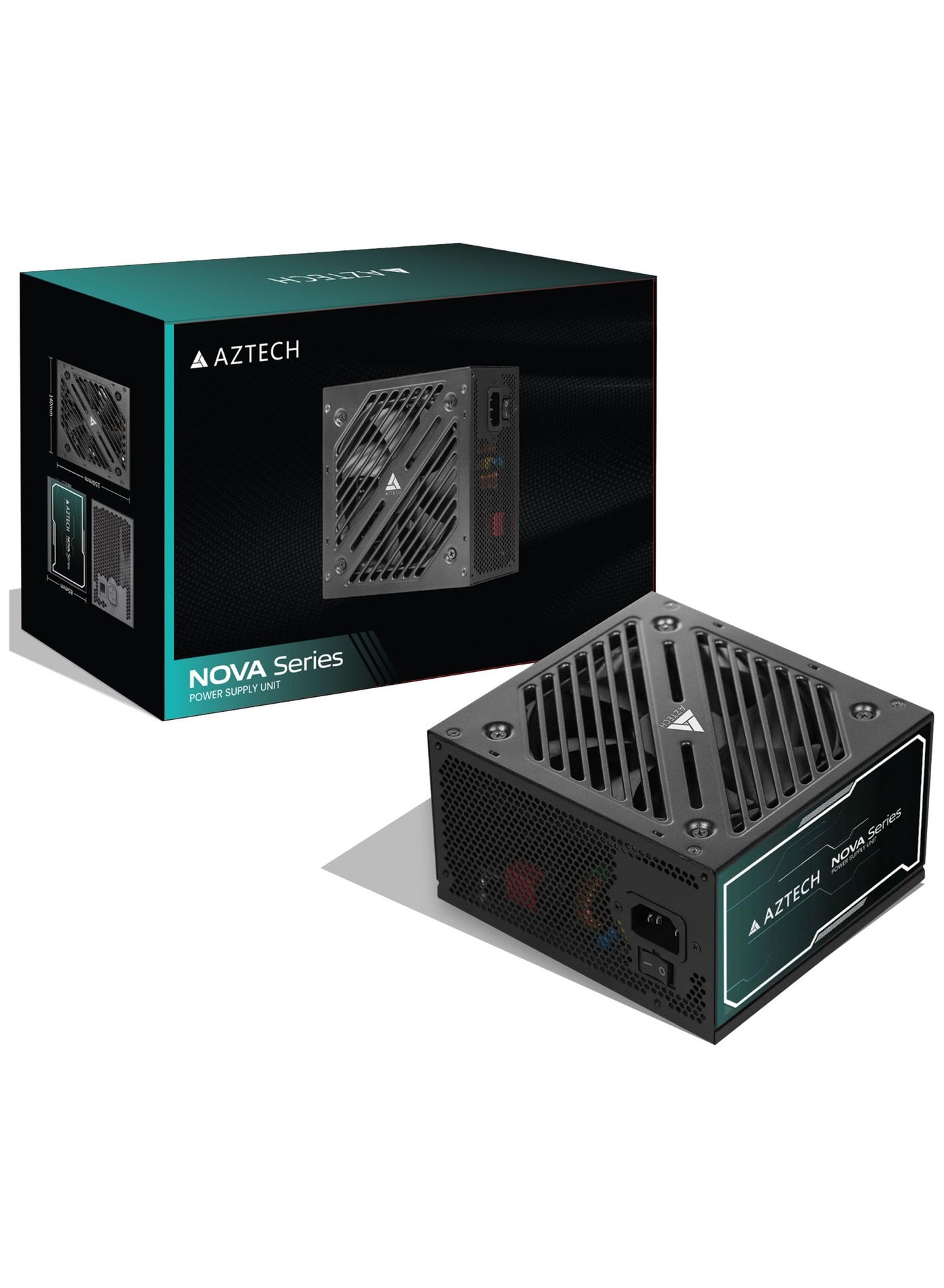 Compare NOVA 650W Power Supply ATX PSU for Gaming PC +12V 52.5A High Output Silent 120mm Fan | Full Protection NonModular Long Cables Supports RTX 30603070, Ryzen, Intel Builds at KSA Price