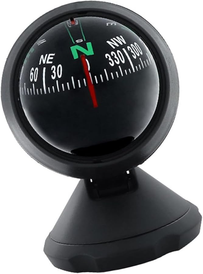 Car Dashboard Mount with Compass Navigation Guide…