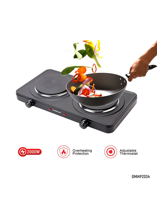 Compare Electric Hot Plate 2500W 2500 W OMHP2034N BlackSilver at KSA Price