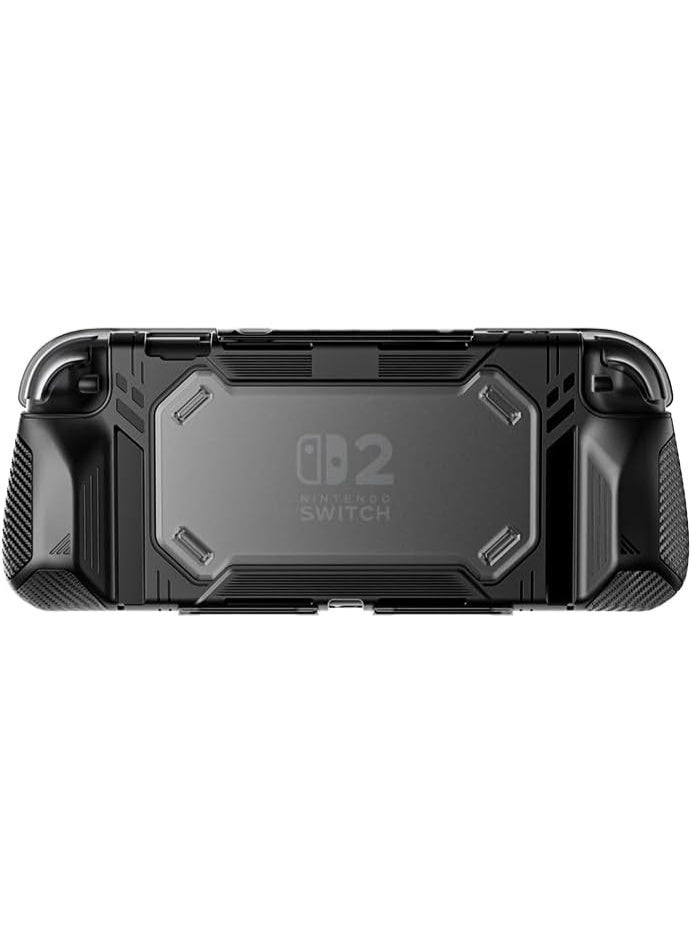 Compare Protective Case for Switch 2 2025 Model, TPU Ergonomic and Comfortable Grip Cover, Cases with ScratchResistant Hard Shell for Gaming or Travel, Black, 7.9 inch at KSA Price