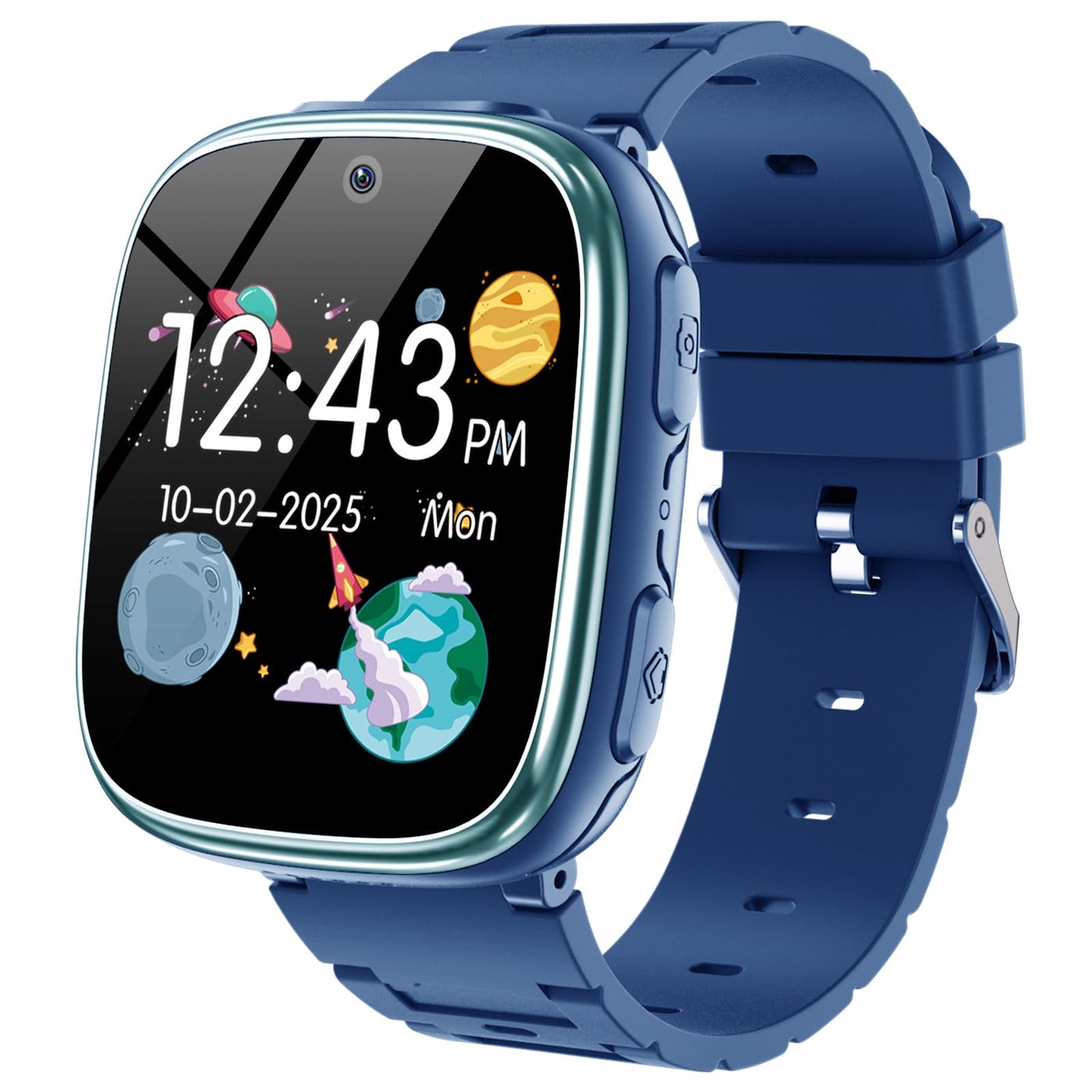 Compare Kids Smart Watch Girls Boys  Smart Watch for Kids Game Watch Gifts for 412 Years Old with 26 Games Camera Alarm Video Music Player Pedometer Flashlight Birthday Gift for Boys Girls Navy Blue at KSA Price