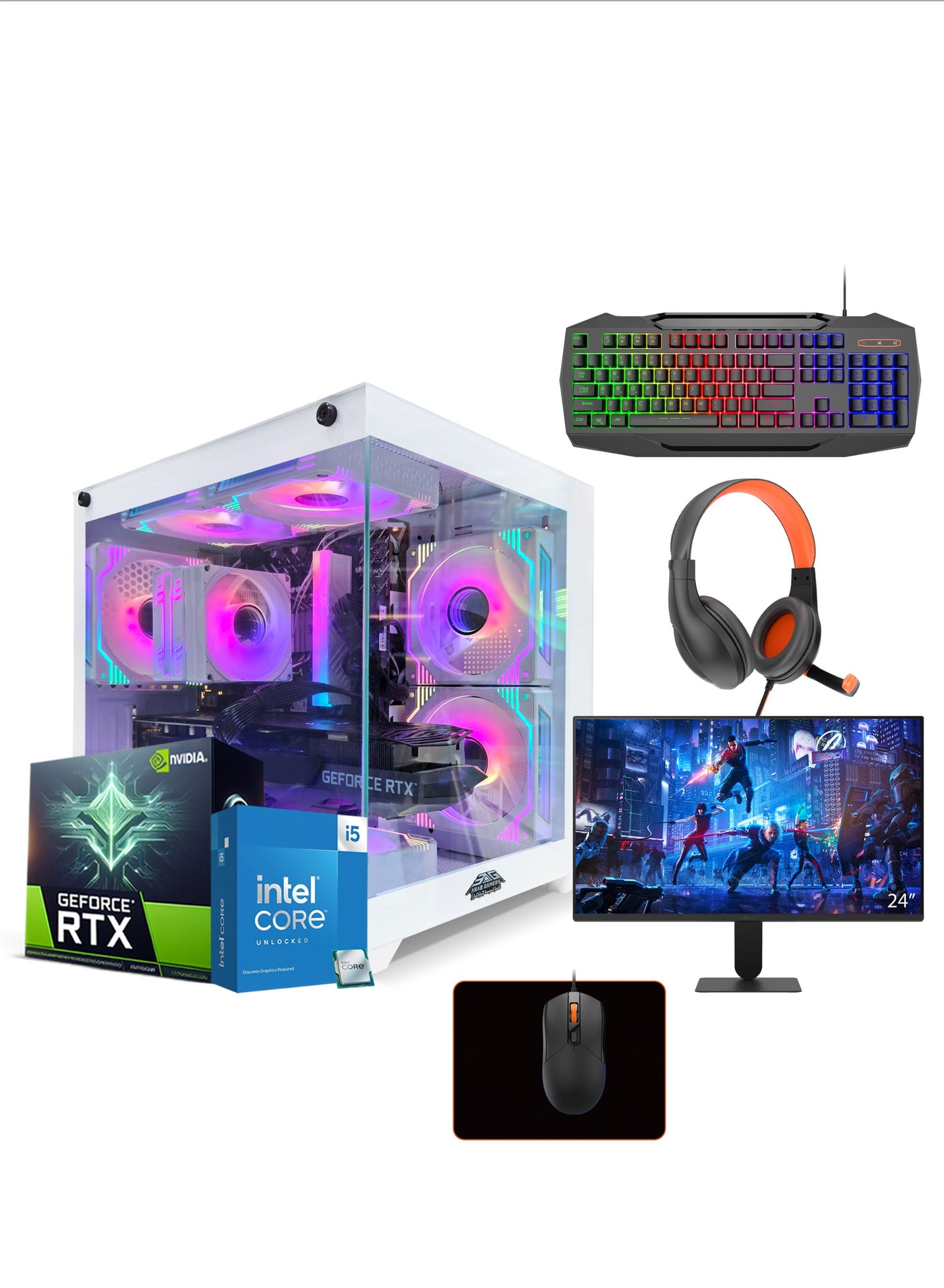 NOVA All In One Bundle Gaming PC, Intel…