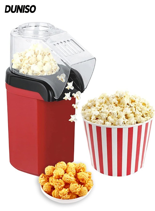 Hot Air Popcorn Maker,Mini Air Popper Popcorn…