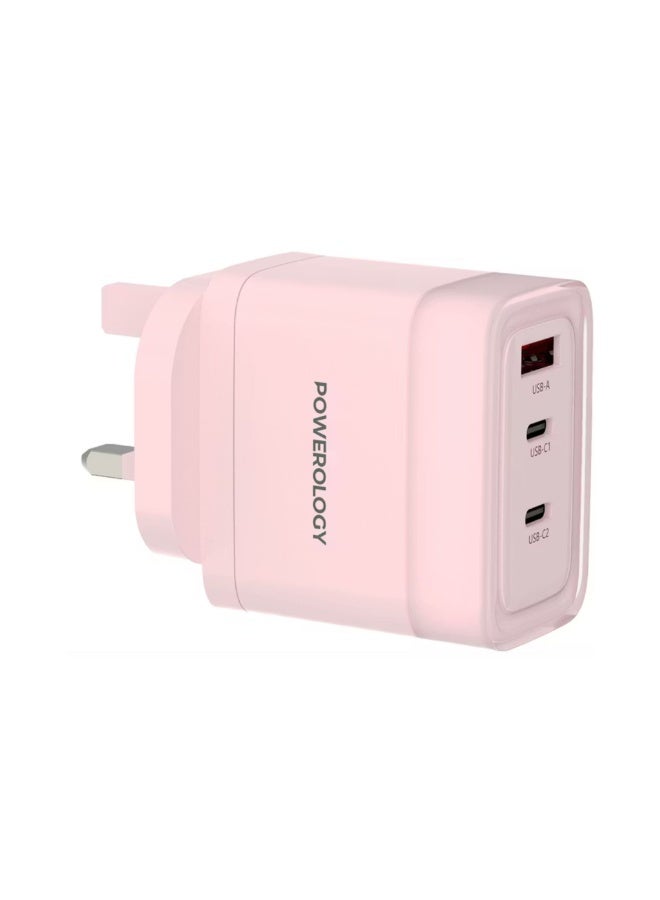 Lunex Series 3-Port Fast Charging Adapter with UK…