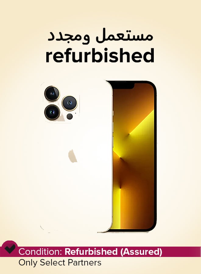 Compare Refurbished  iPhone 13 Pro 256GB Gold 5G With Facetime  International Version at KSA Price