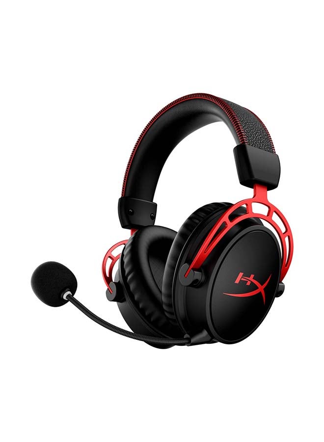 Compare Cloud Alpha Wireless Gaming Headset, 50mm Dual Chamber Drivers,300 Hours of Battery, Detachable NoiseCancelling Mic, Led Indicator, 15 Hz 21 kHz Frequency Response, BlackRed | 4P5D4AA at KSA Price