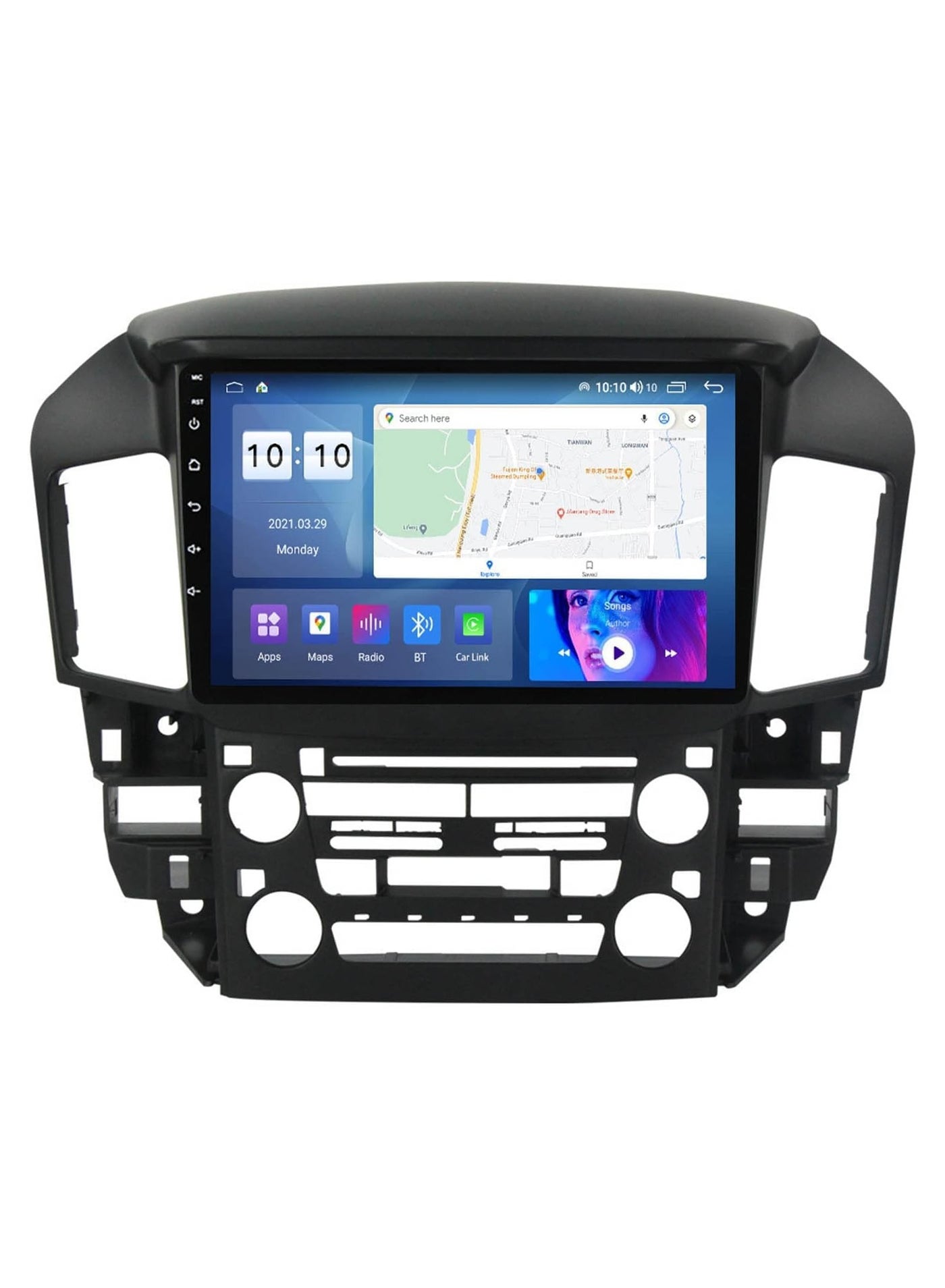 Compare Android Car Stereo for Lexus RX300 Toyota Harrier 1998 1999 2000 2001 2002 2003 6GB RAM 128GB ROM 9 Inch Support SIM Card, Apple Carplay, MirrorLink WiFi BT, IPS Touch Screen with AHD Camera Included at KSA Price