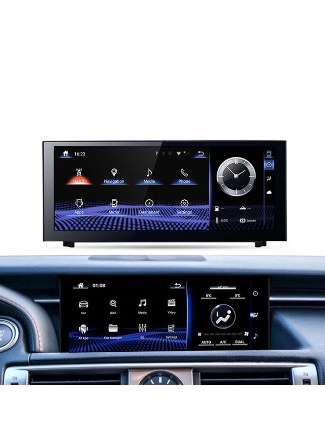 Compare Car Stereo for Lexus IS & RC 2013–2018 10.25 Screen Android 8GB RAM + 64GB ROM, Navigation, Touchscreen Display, AHD Camera Included, CarPlay & Android Auto Compatible Option B at KSA Price