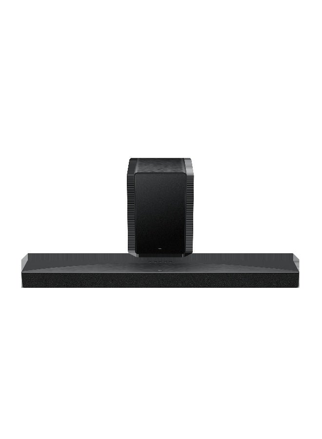 Compare 5.1 Channel Dolby Atmos & DTS:X Soundbar with Wireless Subwoofer,  AI SonicAdaptation,  Tutti Choral,  RAY·DANZ Technology,   Q65H black Q65H black at KSA Price