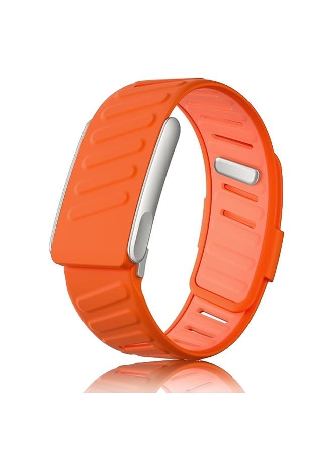 Compare ZOXITY Silicone Wristband Compatible with Whoop 5.0 Band, Silicone Sports Loop Strap for Men & Women Comfort Durable Soft Adjustable, Breathable, with U Shapped Connector at KSA Price
