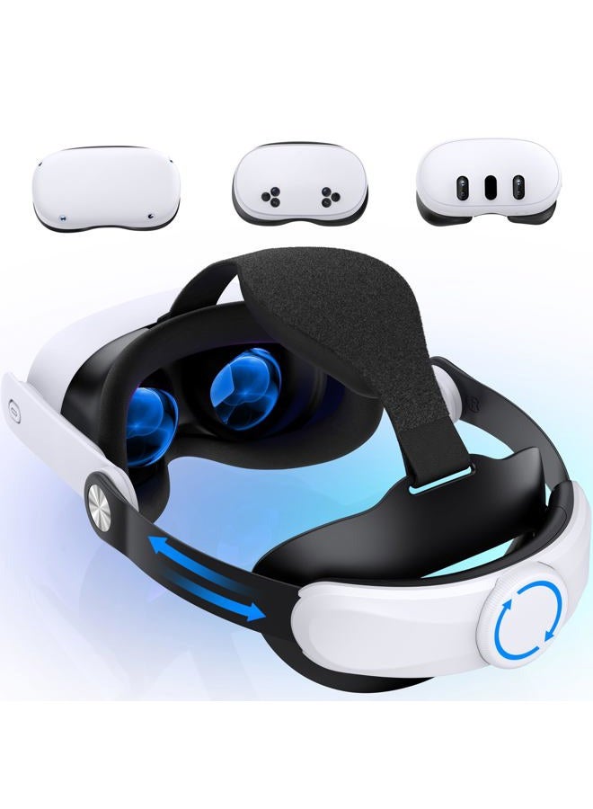 Compare Comfort Head Strap for Meta Quest 3SQuest 3Quest 2, VR Headset Strap Enhanced Support Reduce Pressure at KSA Price