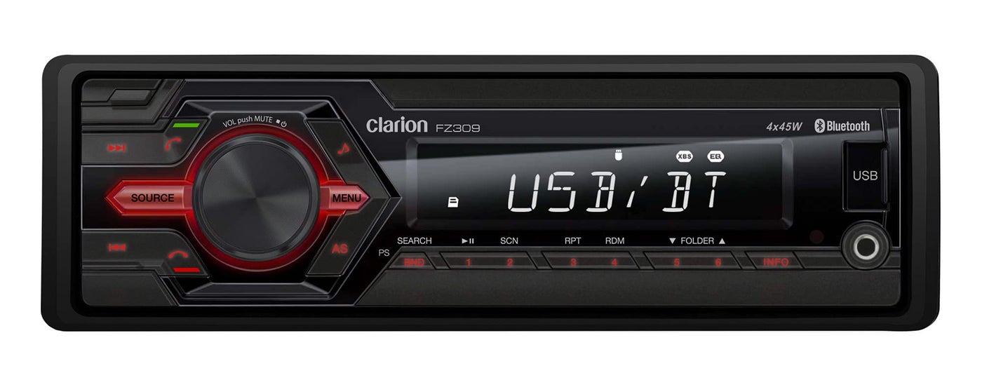 CLARION FZ309 Car Stereo Media Player Does NOT…
