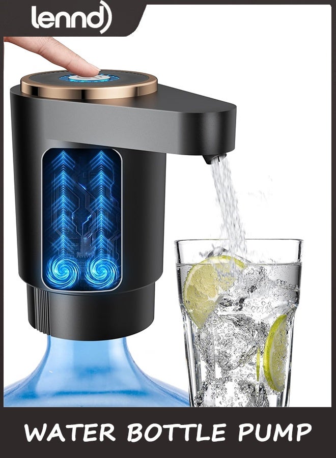 Compare Water Bottle Pump, Portable Electric Water Dispenser Pump for 5 Gallon Bottles  USB Charging, Automatic Switch, Rechargeable Battery for Home Kitchen Room Camping at KSA Price
