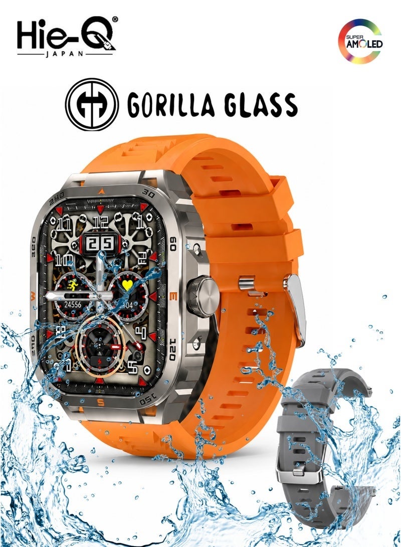 Japan Z20 Smartwatch Silver with Gorilla Glass,…