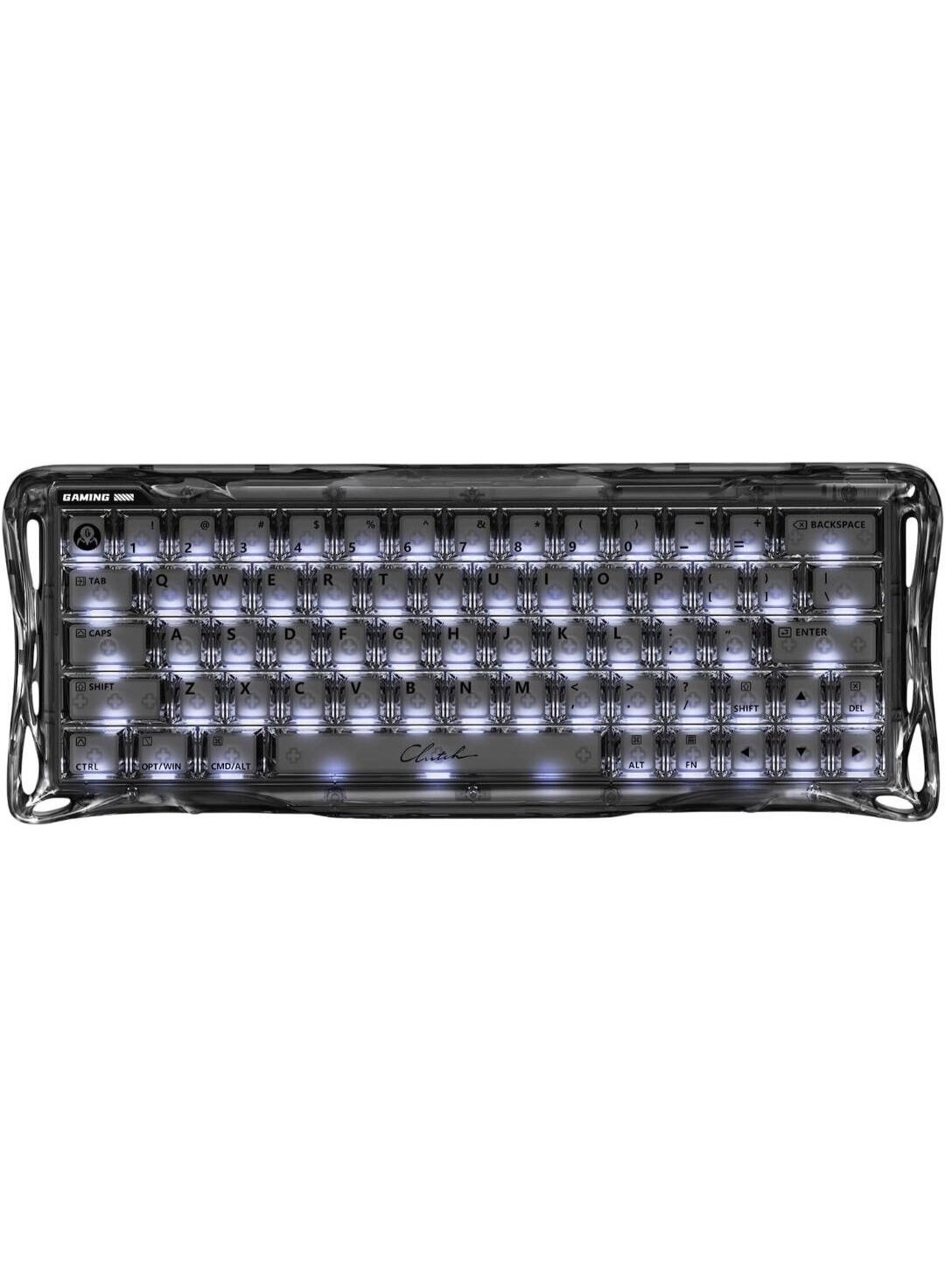 Compare Mercury V60 60% Wired Gaming Keyboard – 8kHz Polling Rate, Magnetic Hall Effect Switches Adjustable 0.005–3.5mm Actuation, Rapid Trigger, HotSwappable, RGB Backlit 22 Modes, 256kHz Scan Rate, Compact Mechanical Keyboard for PC | Onyx Crystal at KSA Price