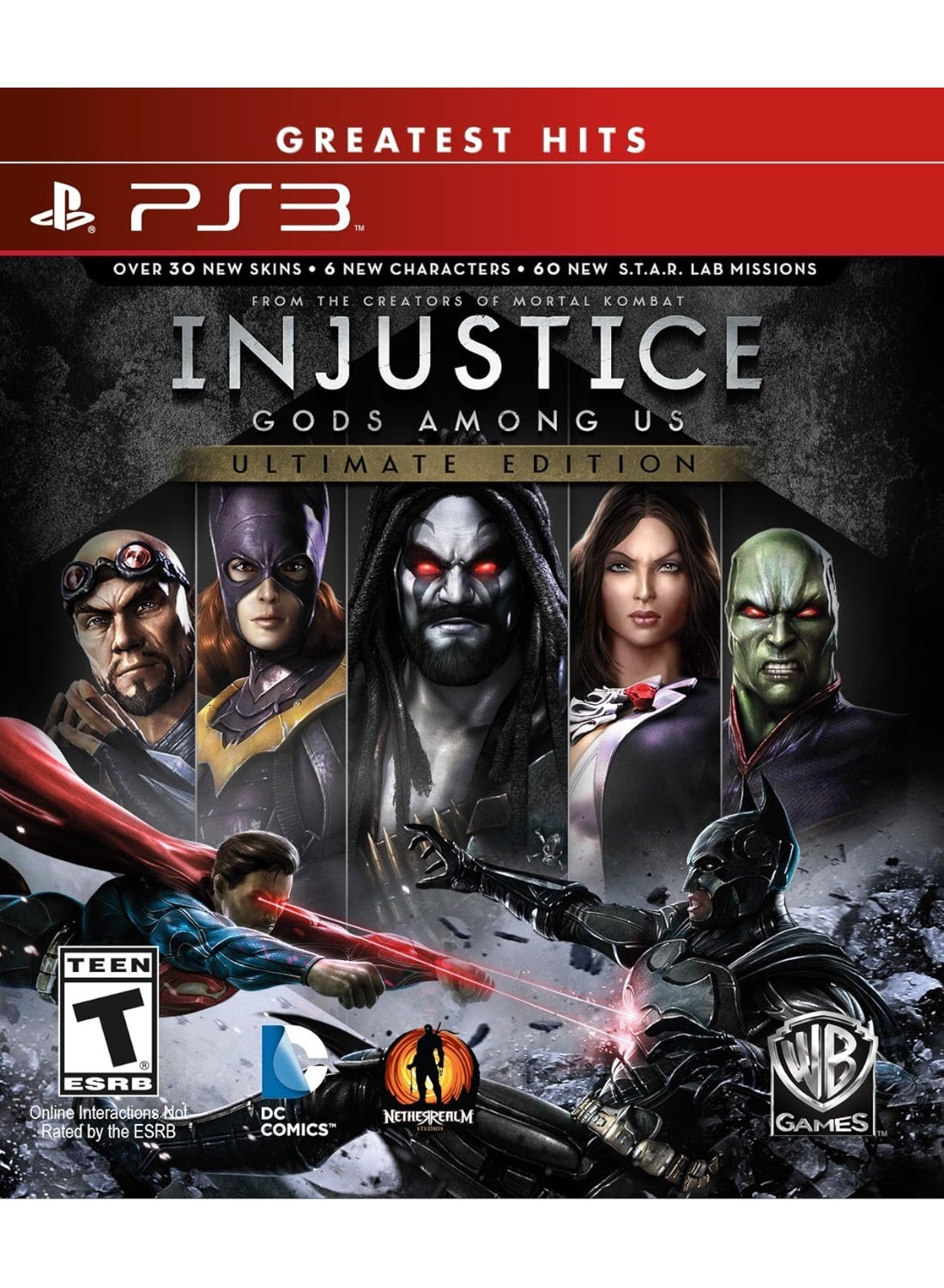 Compare Injustice: Gods Among Us  Ultimate Edition  PlayStation 3 PS3  PlayStation 3 PS3 at KSA Price