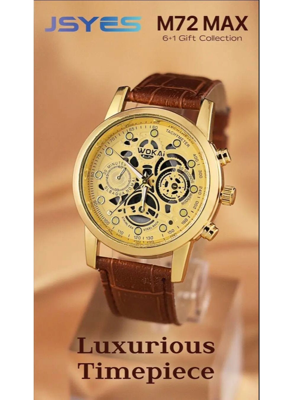 M72 Max Smart Watch with 6 JSYES Classic…