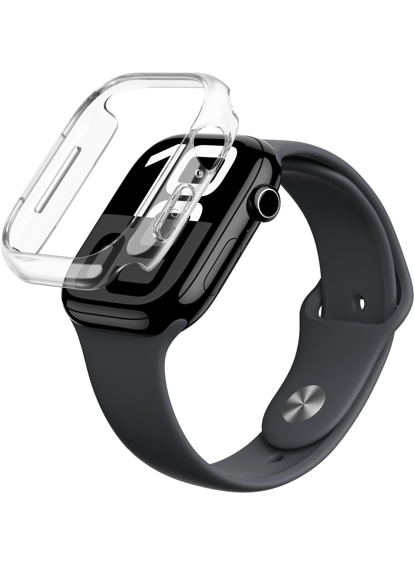 Compare Minimal designed for Apple Watch Series 10 46mm Case Cover  Clear at KSA Price
